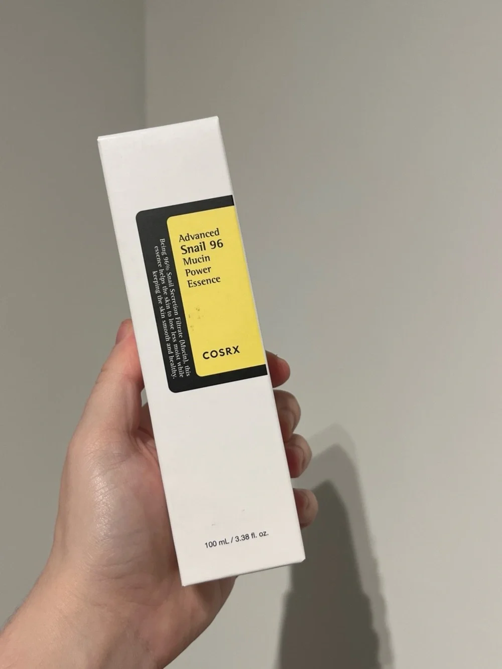 Cosrx advanced snail mucin power essence 3.38oz full size new in box